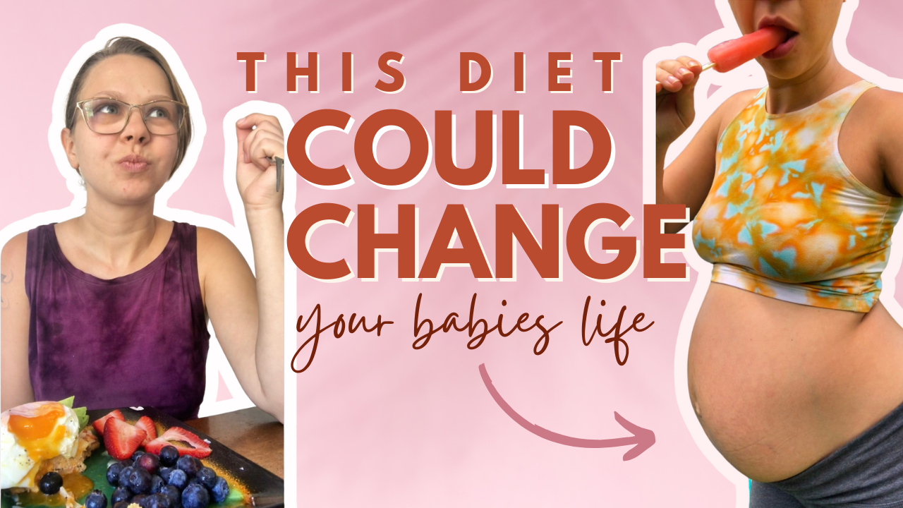 The Healthiest Pregnancy Diet that literally shapes your baby